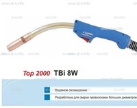 Горелка для полуавтоматической сварки TBi 8W-blue-RWZ, длина 5 метров - st-e.info - Ярославль