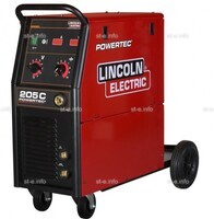 Полуавтомат Lincoln Electric Powertec 205C для сварки - st-e.info - Ярославль