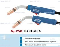 Горелка для полуавтоматической сварки TBi 3G-blue-ESG, с поворотным корпусом, длина 3 метра - st-e.info - Ярославль