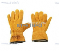 Перчатки-краги  сварщика TETU 102 KEVLAR 12” - st-e.info - Ярославль