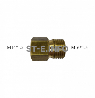 Переходник с М14*1.5 на М16*1.5 - st-e.info - Ярославль