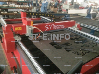 Портальный станок скоростной плазменной резки метала ST-1325UF - st-e.info - Ярославль