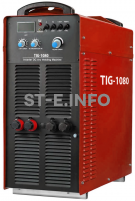 Сварочный аппарат для аргонодуговой сварки TIG-1080 - st-e.info - Ярославль