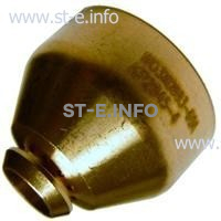 Защитный колпачок для плазмотрона LC65 (50А, 60А) арт. W03X0893-44A - st-e.info - Ярославль