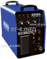 Сварочный инверторный полуавтомат BRIMA MIG/MMA 250-1 (220) - st-e.info - Ярославль