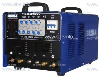 Универсальная установка аргонно-дуговой сварки BRIMA TIG 250 (380) ac/dc - st-e.info - Ярославль