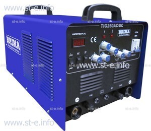 Универсальная установка аргонно-дуговой сварки BRIMA TIG 250 (220) ac/dc - st-e.info - Ярославль