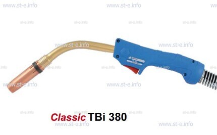 Горелка для полуавтоматической сварки TBi 380-blue-ESG,длина 4 метра - st-e.info - Ярославль