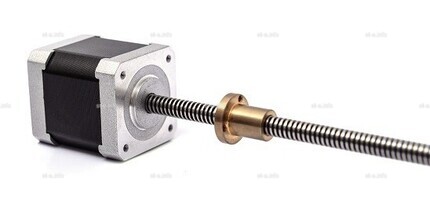 Шаговый двигатель 42HSL48-1204JA08-E150 (Tr8*8) - st-e.info - Ярославль
