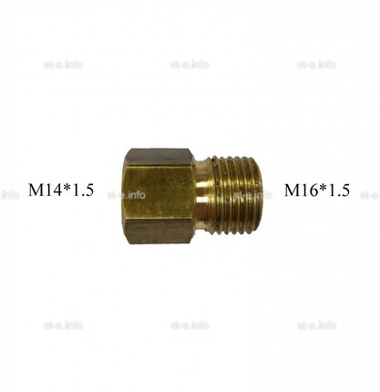 Переходник с М14*1.5 на М16*1.5 - st-e.info - Ярославль