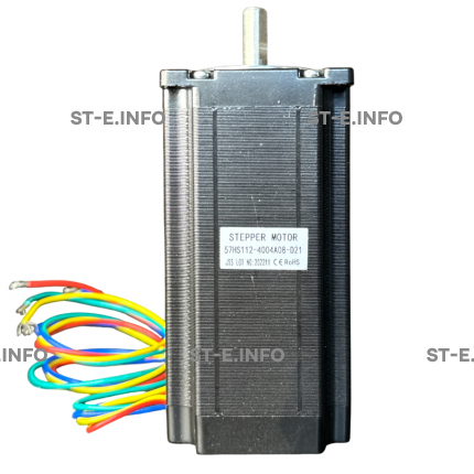 Двухфазный шаговый двигатель 57HS112-4004А08-D21 вал 8,0 мм - st-e.info - Ярославль