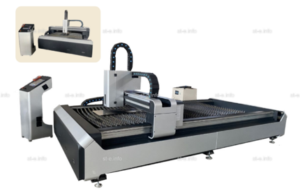 Лазерный станок для резки металла KING 3000*1500 мм 1,5 kWt Raycus - st-e.info - Ярославль