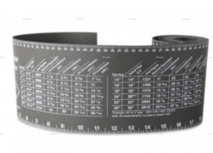 Лента для разметки труб 128mm*1220mm - st-e.info - Ярославль