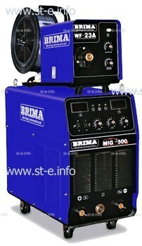 Сварочный инверторный полуавтомат Brima MIG-500 - st-e.info - Ярославль